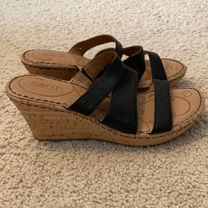 Comfortable wedge sandal